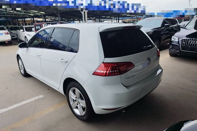 Used Volkswagen Golf 2015 1.4TSI Automatic Luxury Model Rear Left 45 Deg