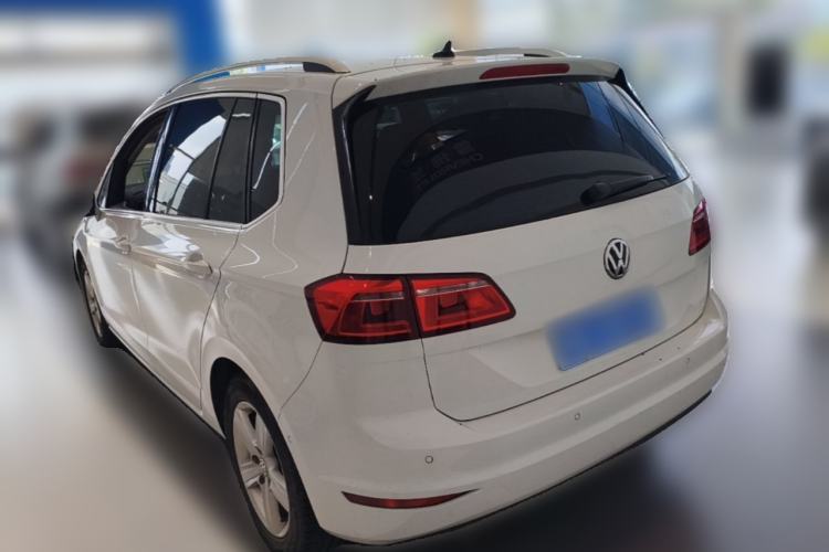 Used Volkswagen Golf 2015 1.4TSI Sportsvan Rear Left 45 Deg