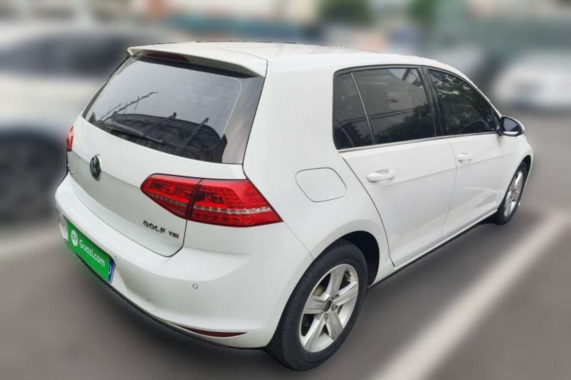 Used Volkswagen Golf 2015 1.4TSI Automatic Luxury Model Rear Right 45 Deg