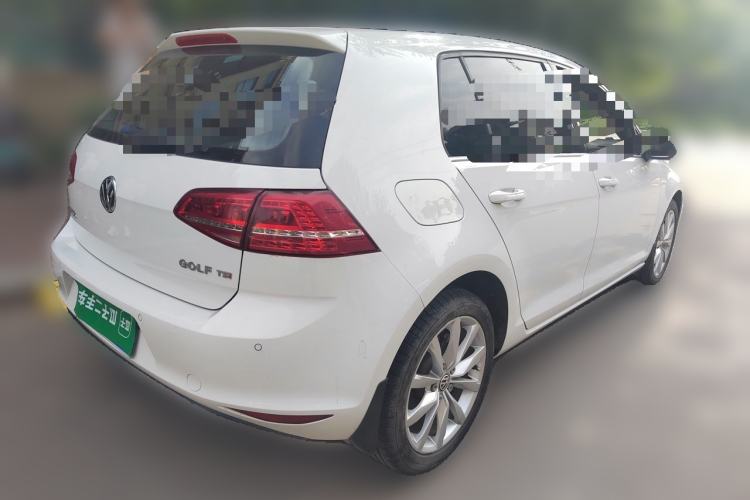 Used Volkswagen Golf 2015 1.4TSI Automatic Flagship Model Rear Right 45 Deg