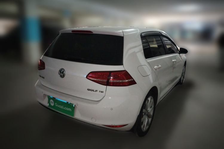 Used Volkswagen Golf 2015 1.4TSI Automatic Flagship Model Rear Right 45 Deg
