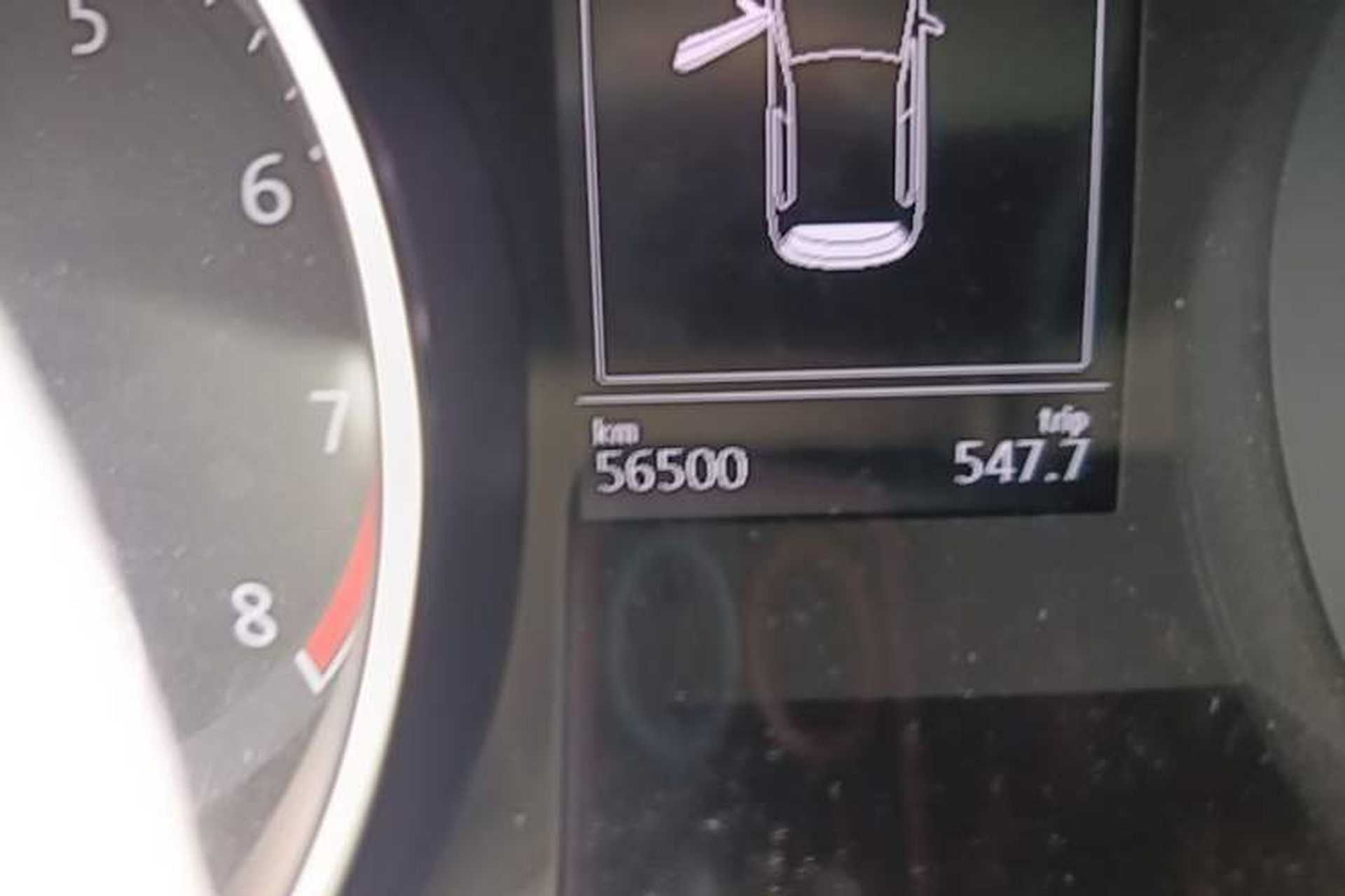 Used Volkswagen Golf 2016 230TSI Automatic Luxury Version Odometer Close Up