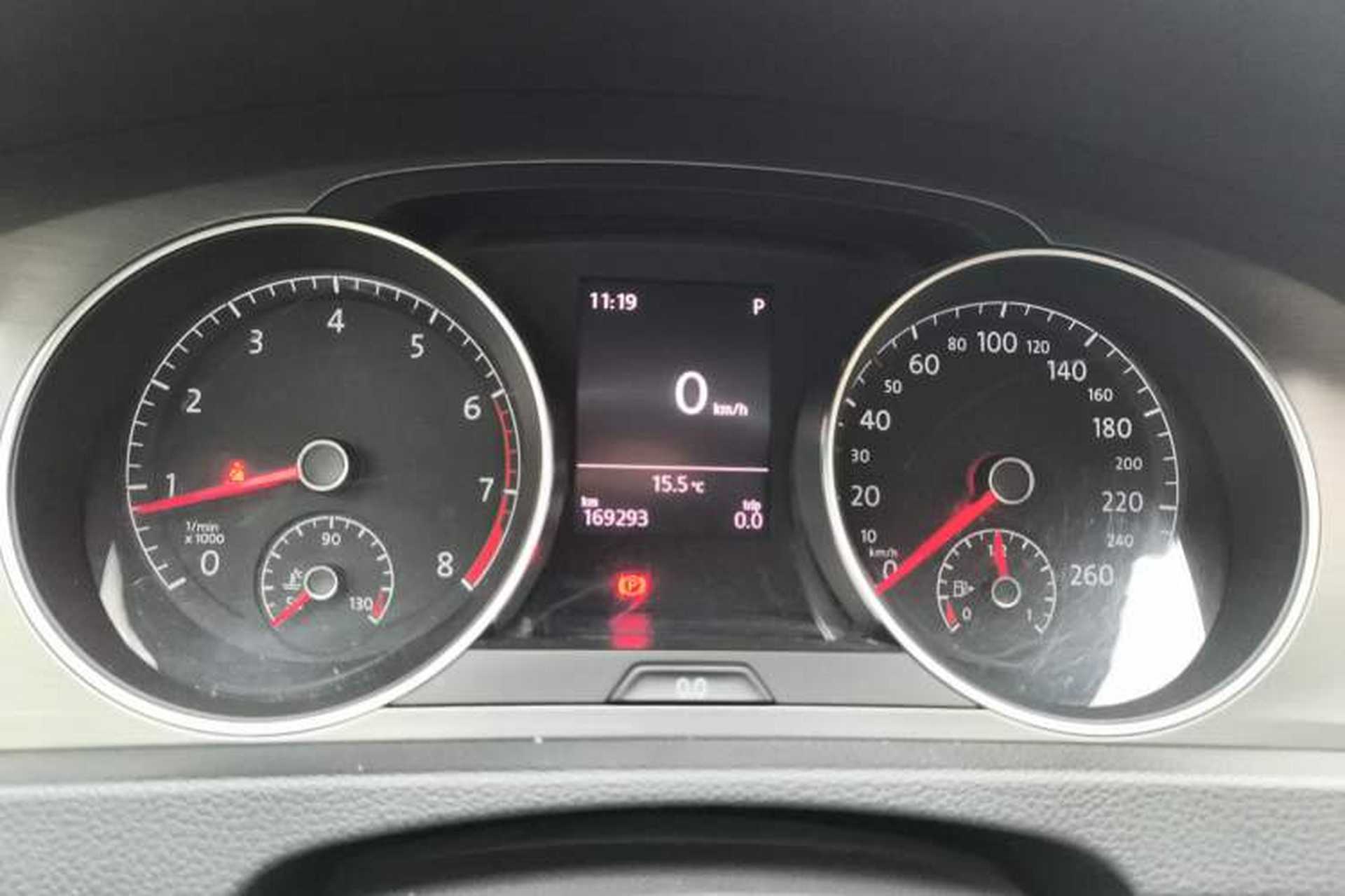 Used Volkswagen Golf 2016 1.6L Automatic Comfort Model Instrument Cluster