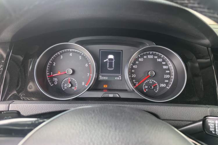 Used Volkswagen Golf 2016 280TSI Automatic Flagship Model Instrument Cluster