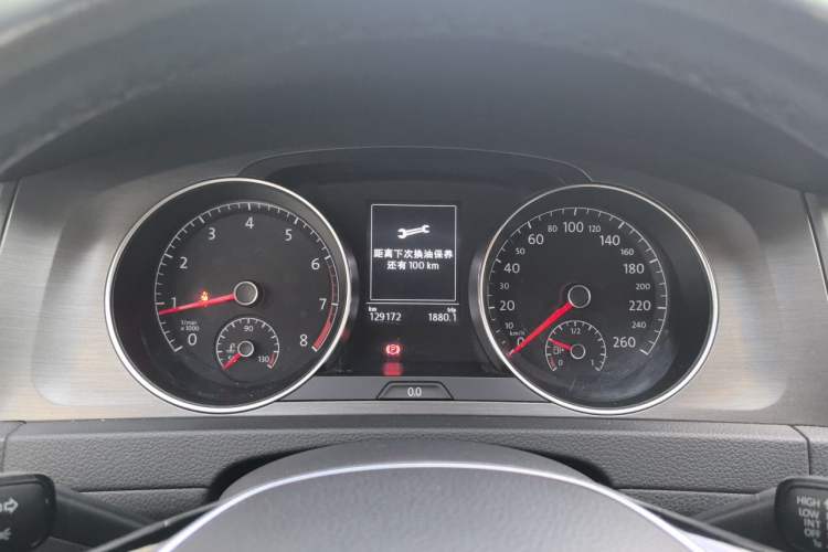 Used Volkswagen Golf 2016 230TSI Automatic Luxury Version Instrument Cluster