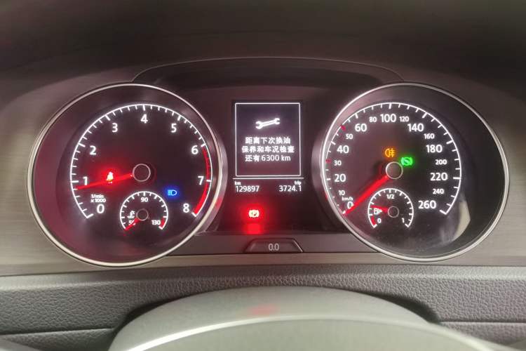 Used Volkswagen Golf 2016 230TSI Automatic Luxury Version Instrument Cluster