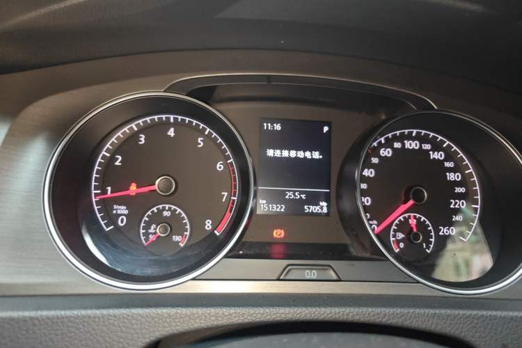Used Volkswagen Golf 2016 1.6L Automatic Comfort Model Instrument Cluster