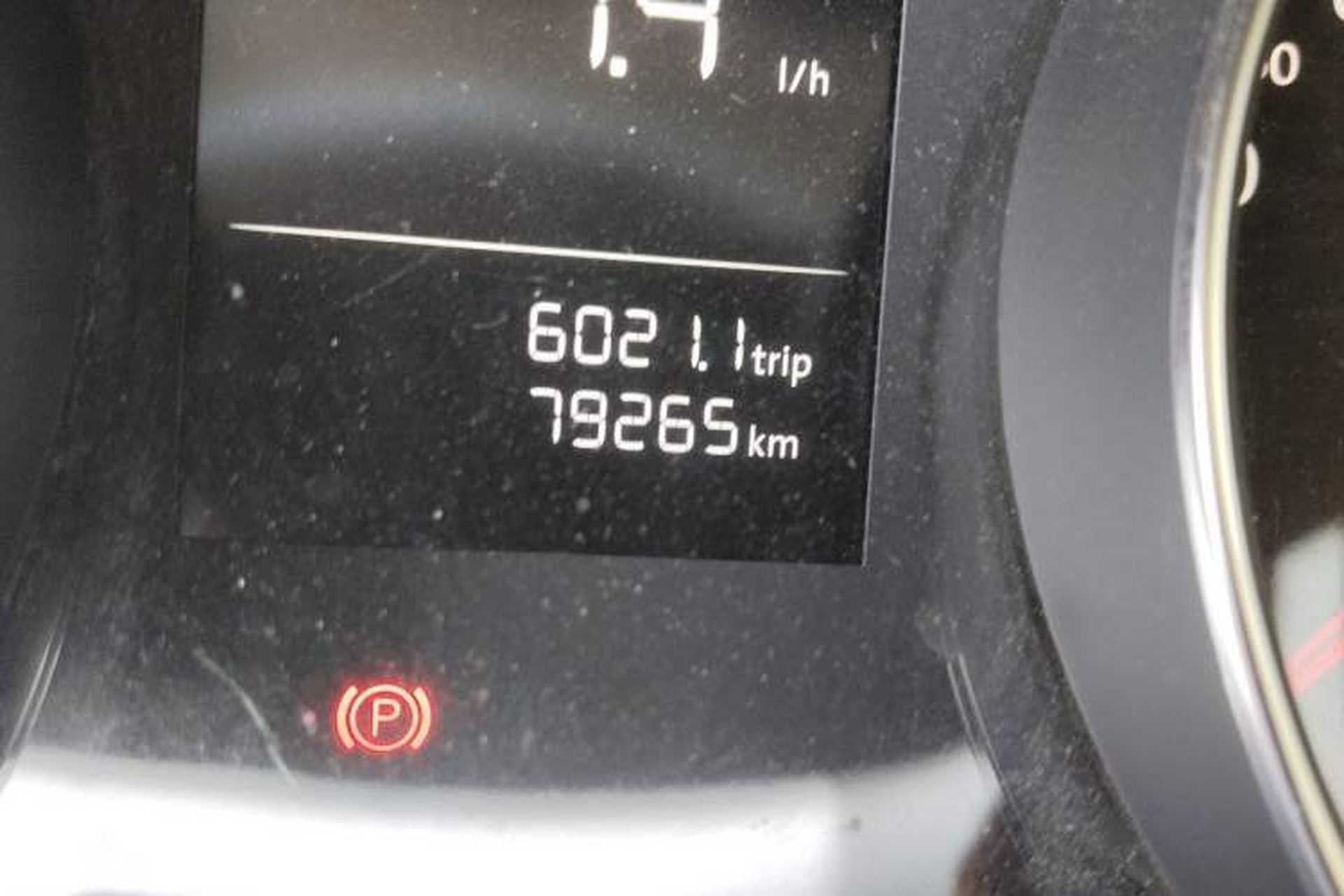 Used Volkswagen Golf 2016 1.6L Automatic Fashion Model Odometer Close Up