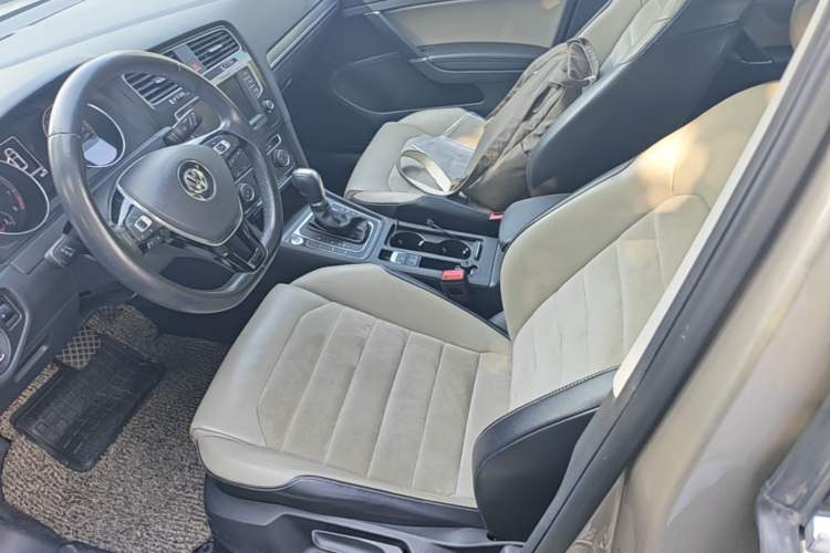 Used Volkswagen Golf 2017 230TSI Automatic Luxury Million-Vehicle Commemorative Edition Left Front Seat