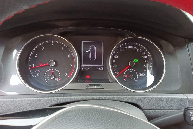 Used Volkswagen Golf 2017 230TSI Automatic Luxury Million-Vehicle Commemorative Edition Instrument Cluster