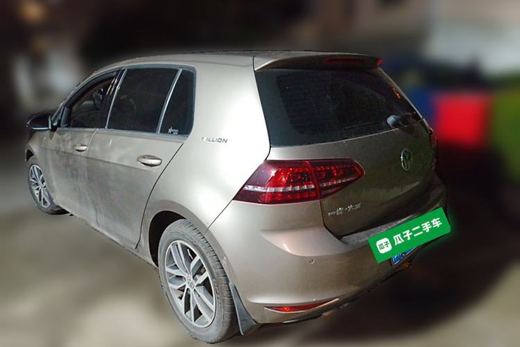 Used Volkswagen Golf 2017 230TSI Automatic Luxury Million-Vehicle Commemorative Edition Rear Left 45 Deg