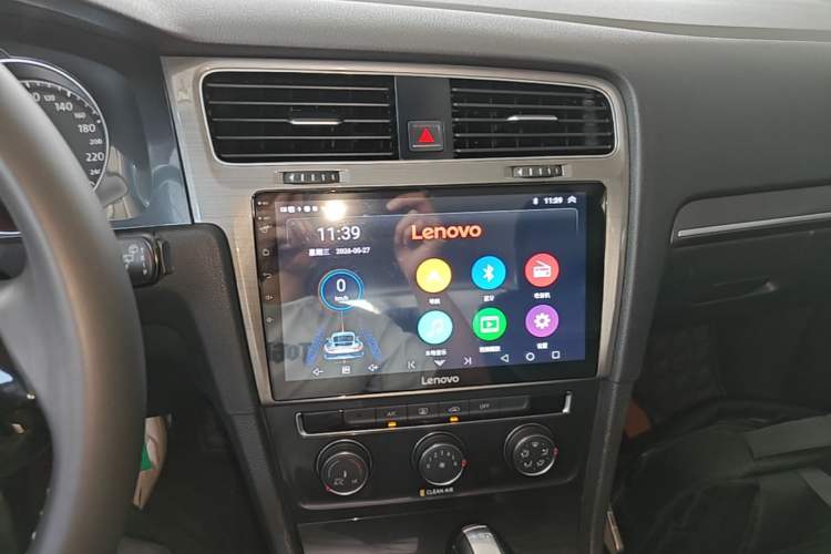Used Volkswagen Golf 2017 230TSI Automatic Comfort Edition – Celebrating Milestone of One Million Units Audio And AC Panel