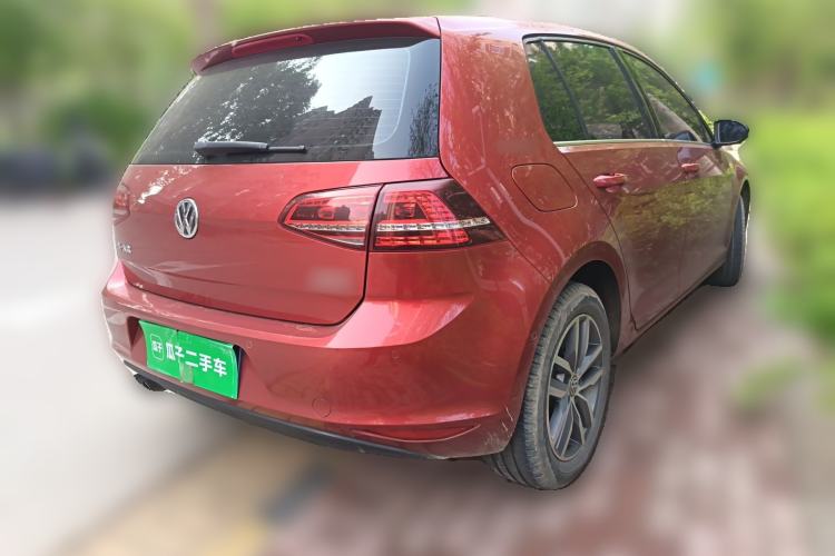 Used Volkswagen Golf 2017 230TSI Automatic Luxury Million-Vehicle Commemorative Edition Rear Right 45 Deg