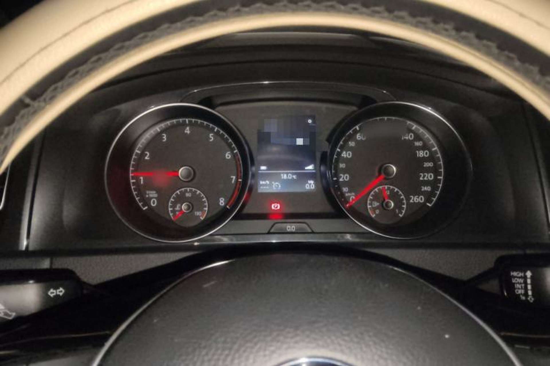 Used Volkswagen Golf 2017 230TSI Automatic Luxury Million-Vehicle Commemorative Edition Instrument Cluster