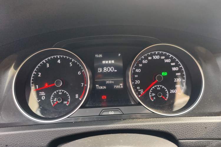 Used Volkswagen Golf 2017 230TSI Automatic Luxury Million-Vehicle Commemorative Edition Instrument Cluster