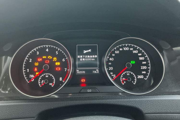 Used Volkswagen Golf 2017 230TSI Automatic Luxury Million-Vehicle Commemorative Edition Instrument Cluster