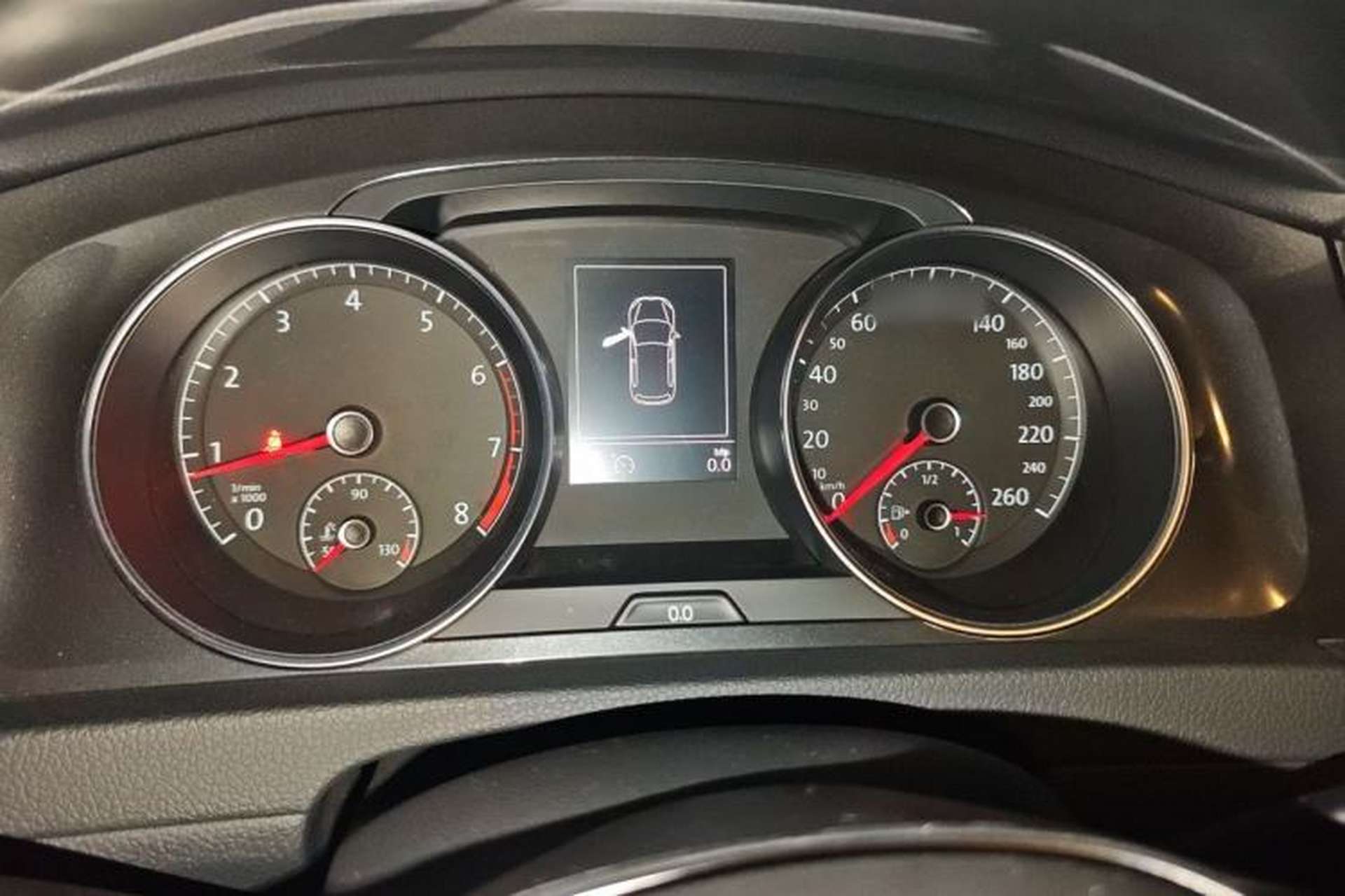 Used Volkswagen Golf 2017 230TSI Automatic Comfort Edition – Celebrating Milestone of One Million Units Instrument Cluster