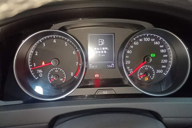 Used Volkswagen Golf 2017 280TSI Automatic R-Line Million-Vehicle Commemorative Edition Instrument Cluster