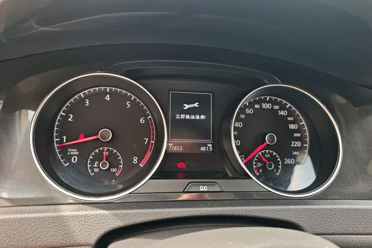 Used Volkswagen Golf 2017 230TSI Automatic Luxury Million-Vehicle Commemorative Edition Instrument Cluster