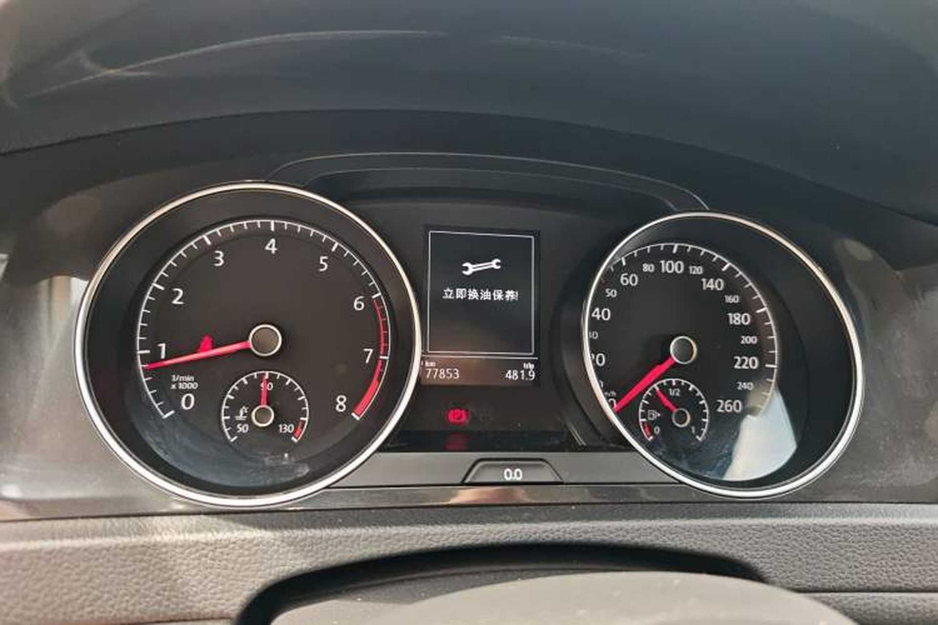 Used Volkswagen Golf 2017 230TSI Automatic Luxury Million-Vehicle Commemorative Edition Instrument Cluster