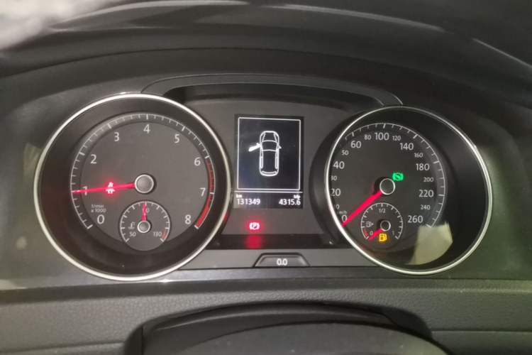 Used Volkswagen Golf 2017 230TSI Automatic Luxury Million-Vehicle Commemorative Edition Instrument Cluster