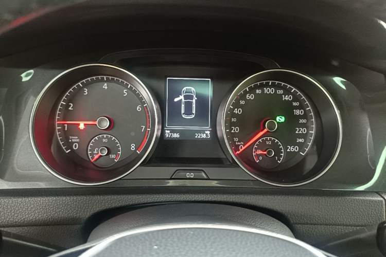 Used Volkswagen Golf 2017 230TSI Automatic Luxury Million-Vehicle Commemorative Edition Instrument Cluster
