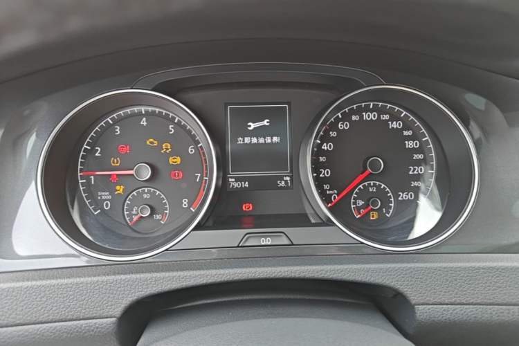 Used Volkswagen Golf 2017 230TSI Automatic Luxury Million-Vehicle Commemorative Edition Instrument Cluster
