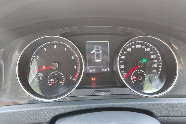 Used Volkswagen Golf 2017 230TSI Automatic Luxury Million-Vehicle Commemorative Edition Instrument Cluster