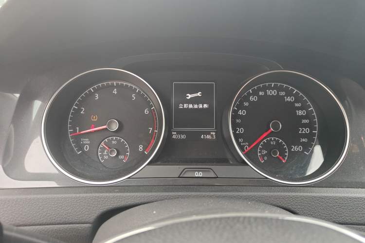 Used Volkswagen Golf 2017 230TSI Automatic Luxury Million-Vehicle Commemorative Edition Instrument Cluster
