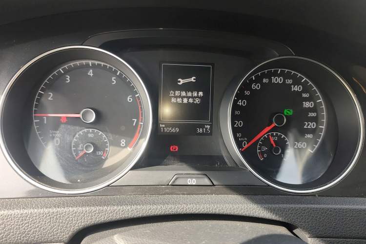 Used Volkswagen Golf 2017 230TSI Automatic Luxury Million-Vehicle Commemorative Edition Instrument Cluster