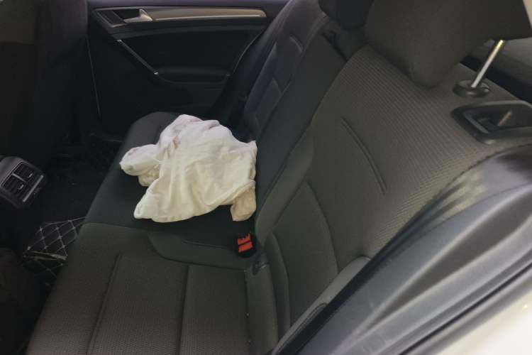 Used Volkswagen Golf 2017 1.6L Automatic Comfort Million-Vehicle Anniversary Edition Left Rear Seat