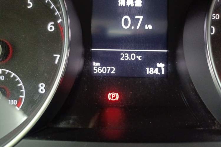 Used Volkswagen Golf 2017 230TSI Manual Comfort Edition – Celebrating Milestone of One Million Units Odometer Close Up