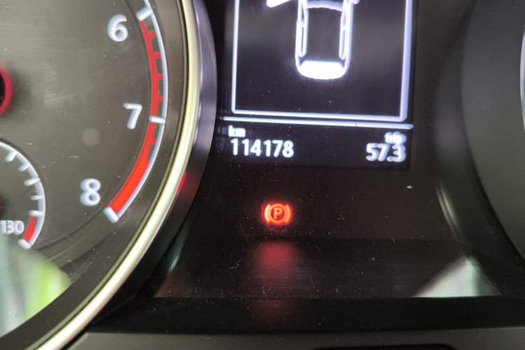 Used Volkswagen Golf 2017 230TSI Automatic Luxury Million-Vehicle Commemorative Edition Odometer Close Up