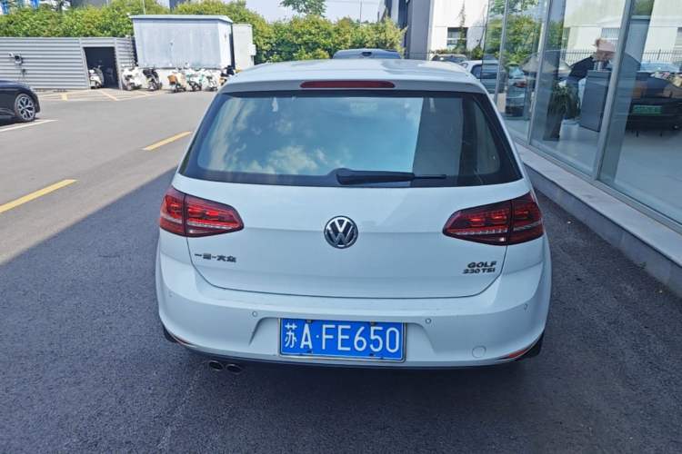Used Volkswagen Golf 2017 230TSI Manual Comfort Edition – Celebrating Milestone of One Million Units Rear