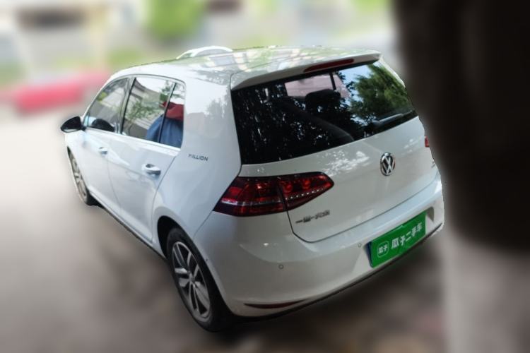 Used Volkswagen Golf 2017 230TSI Automatic Luxury Million-Vehicle Commemorative Edition Rear Left 45 Deg