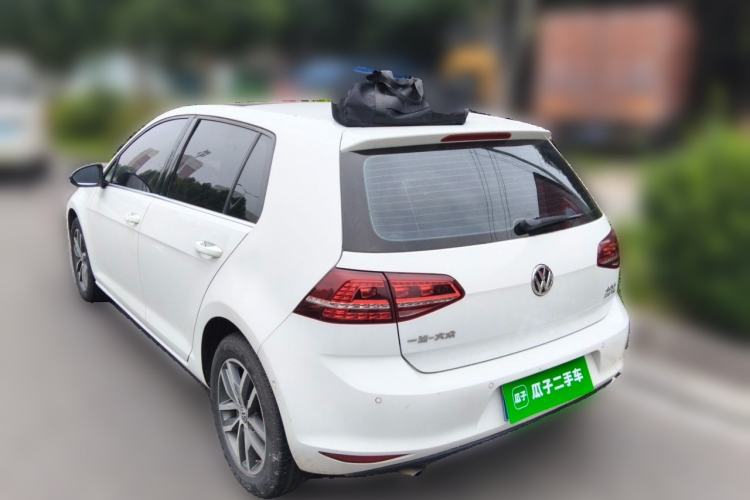 Used Volkswagen Golf 2017 230TSI Automatic Luxury Million-Vehicle Commemorative Edition Rear Left 45 Deg