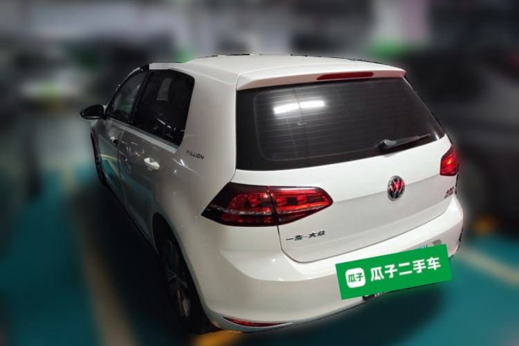 Used Volkswagen Golf 2017 230TSI Automatic Luxury Million-Vehicle Commemorative Edition Rear Left 45 Deg
