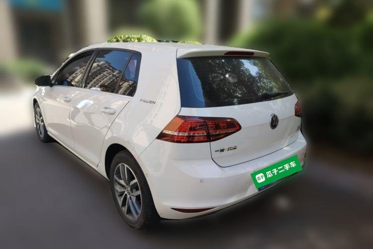 Used Volkswagen Golf 2017 230TSI Automatic Luxury Million-Vehicle Commemorative Edition Rear Left 45 Deg