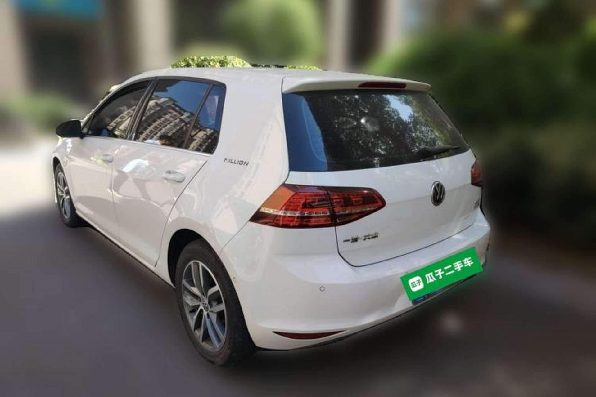 Used Volkswagen Golf 2017 230TSI Automatic Luxury Million-Vehicle Commemorative Edition Rear Left 45 Deg