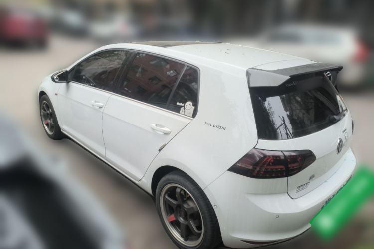 Used Volkswagen Golf 2017 230TSI Automatic Luxury Million-Vehicle Commemorative Edition Rear Left 45 Deg