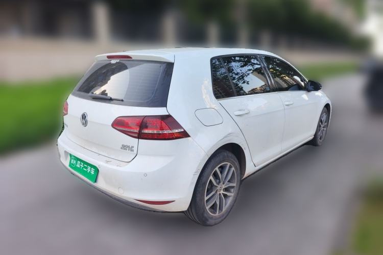 Used Volkswagen Golf 2017 230TSI Automatic Luxury Million-Vehicle Commemorative Edition Rear Right 45 Deg