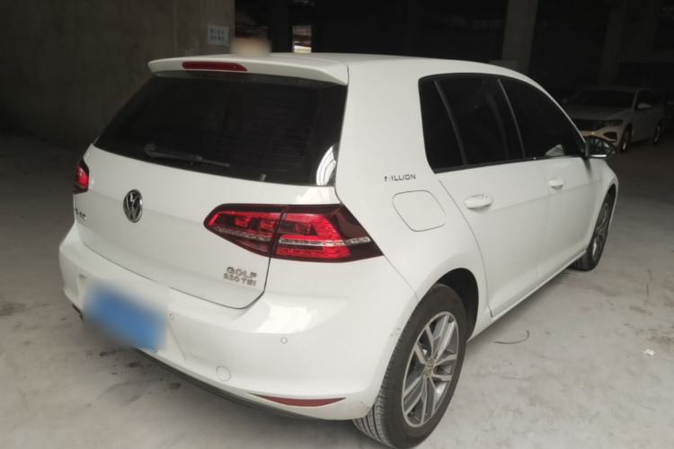 Used Volkswagen Golf 2017 230TSI Automatic Luxury Million-Vehicle Commemorative Edition Rear Right 45 Deg