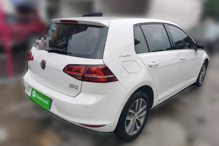 Used Volkswagen Golf 2017 230TSI Automatic Luxury Million-Vehicle Commemorative Edition Rear Right 45 Deg
