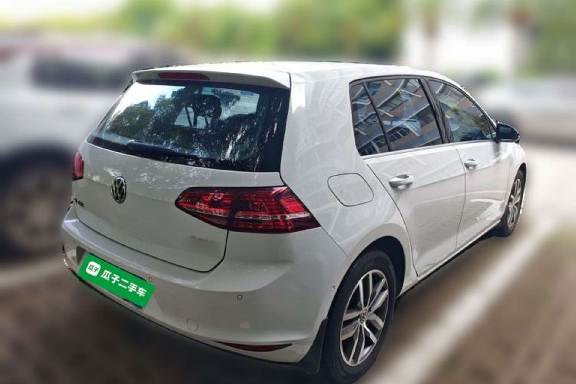 Used Volkswagen Golf 2017 230TSI Automatic Luxury Million-Vehicle Commemorative Edition Rear Right 45 Deg