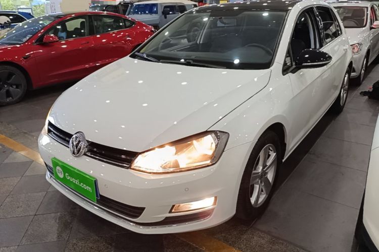 Used Volkswagen Golf 2017 1.6L Automatic Comfort Million-Vehicle Anniversary Edition Guazi used car, China used car export, Used car for sale, Used Volkswagen cars, Cheapest cars for sale