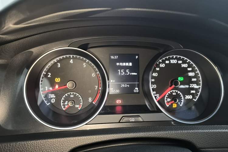 Used Volkswagen Golf 2017 1.6L Automatic Comfort Million-Vehicle Anniversary Edition Instrument Cluster