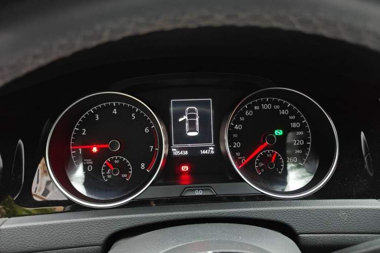 Used Volkswagen Golf 2018 280TSI Automatic R-Line Model Instrument Cluster