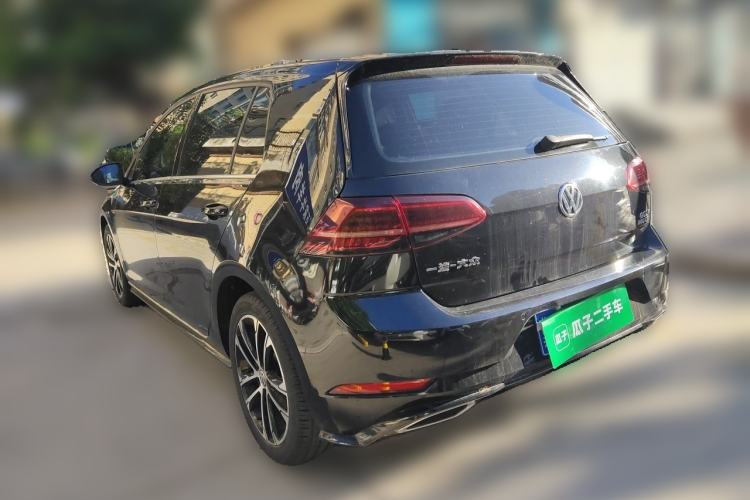 Used Volkswagen Golf 2018 280TSI Automatic R-Line Model Rear Left 45 Deg