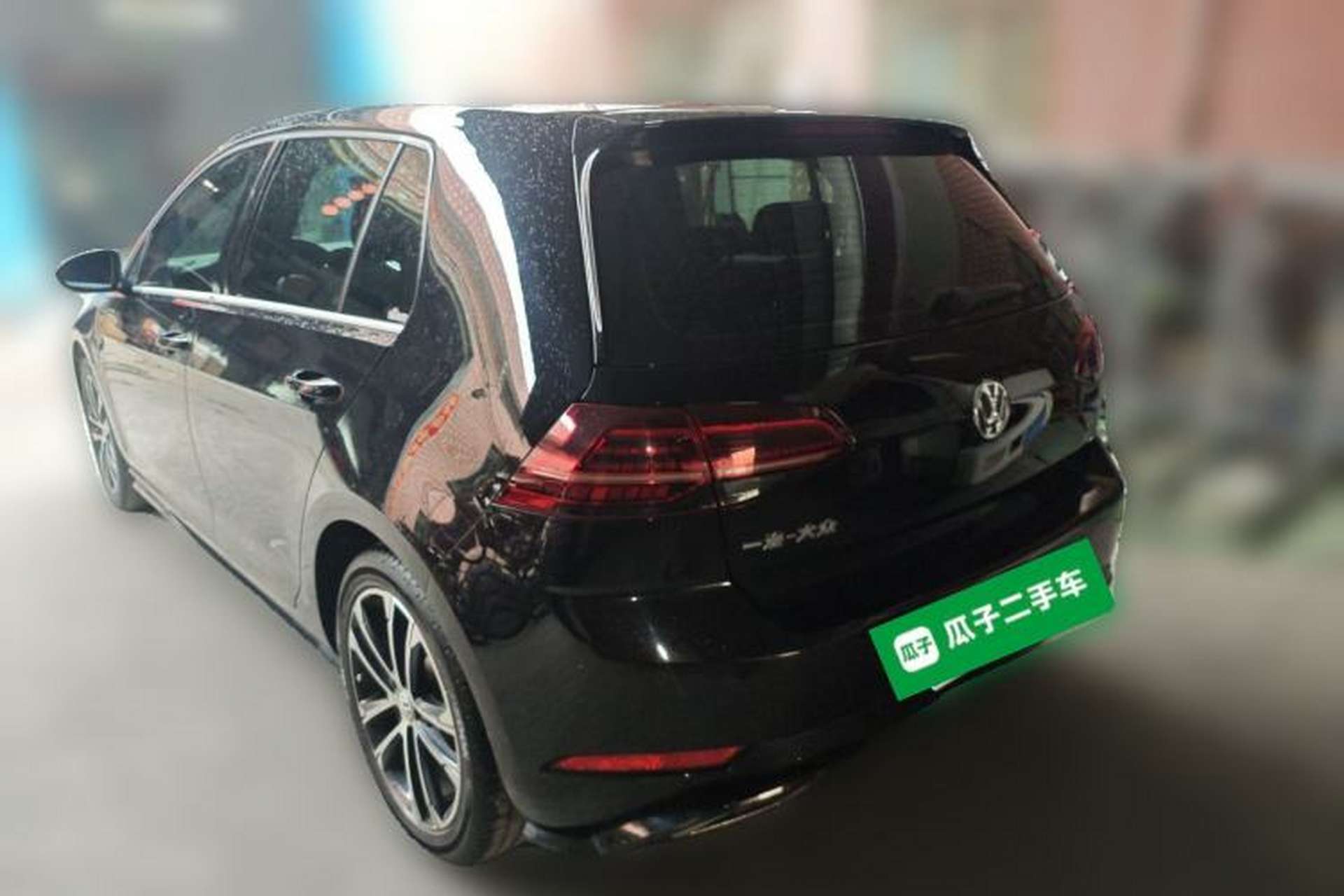 Used Volkswagen Golf 2018 280TSI Automatic R-Line Model Rear Left 45 Deg