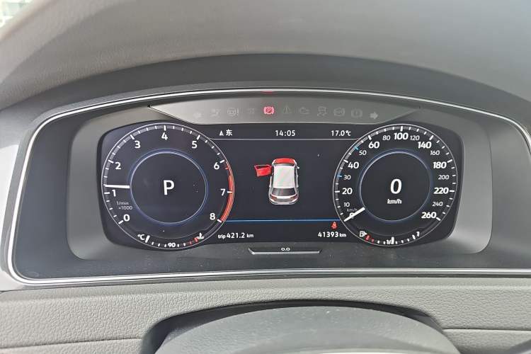 Used Volkswagen Golf 2018 280TSI Automatic Flagship Model Instrument Cluster